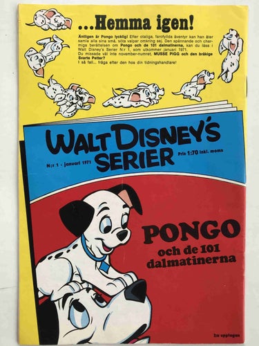 Walt Disney´s Serier - 1970:12 FN+