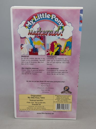 My Little Pony - Maskerad! - Svenskt tal - VHS