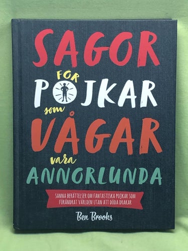 Sagor för pojkar som vågar vara annorlunda sanna berättelser om fantastiska pojk
