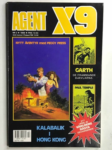 Agent X9 - 1989:2 FN-VF