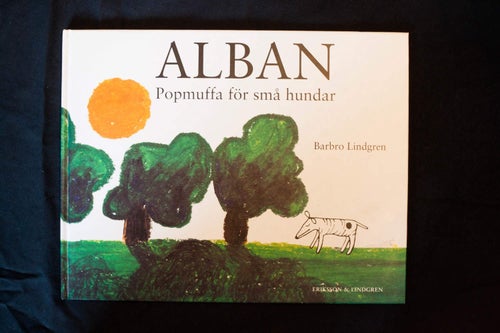 Alban - Popmuffa för små hundar - Barbro Lindgren. Gott skick.