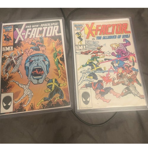 X-factor 5 & 6 duo, VG, KEY! First app Apocalypse,