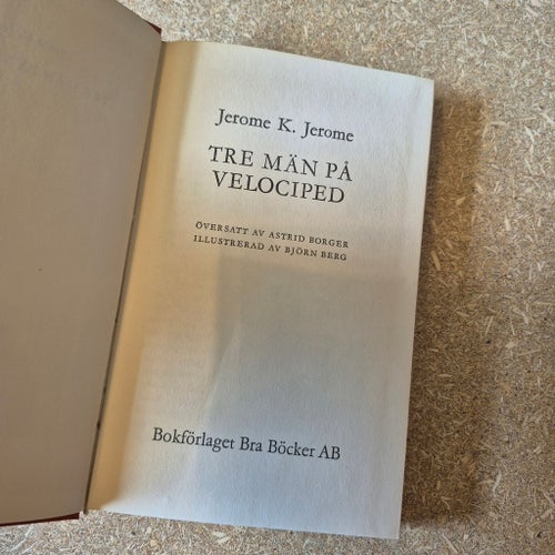 Tre män på velociped av Jerome K. Jerome