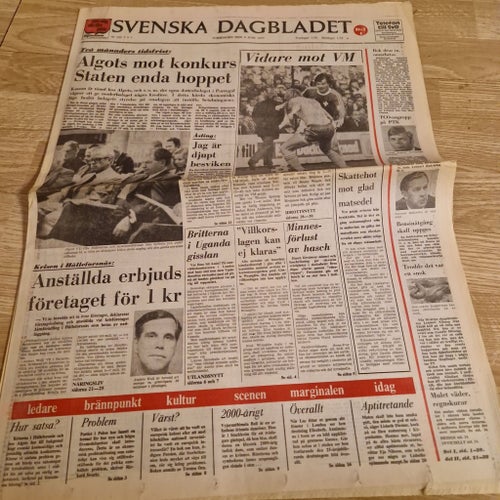 Svenska Dagbladet från 1977