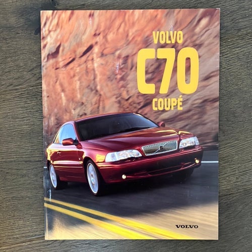 Volvo C70 Coupé Broschyr