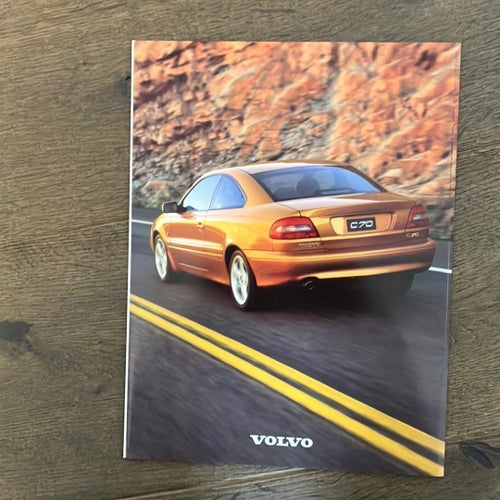 Volvo C70 Coupé Broschyr