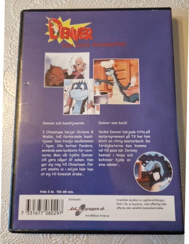 Denver - Den siste dinosaurien och hundtjuvarna DVD
