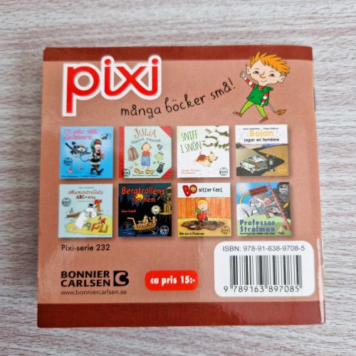 Pixi Book 1575 Professor Strålman berättar om väder och vind Mikael Borg