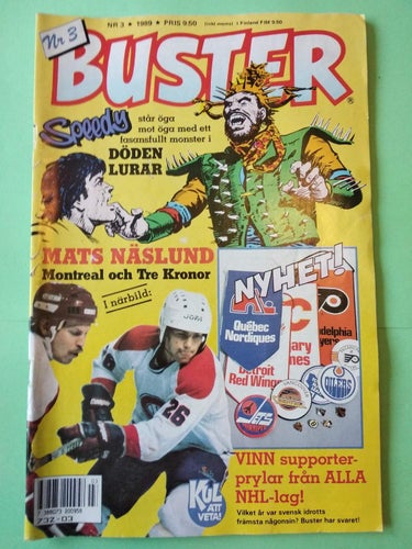 Buster nr 3 från 1989