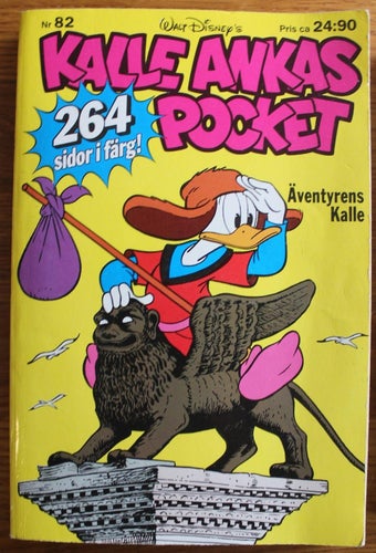 KALLE ANKA POCKET NR 82 1987