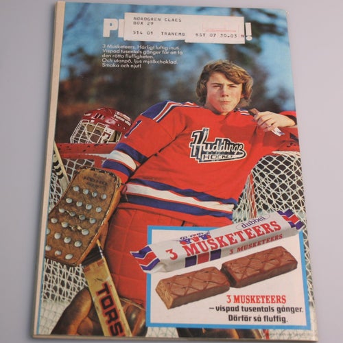 Buster - 1982 - NR 7 - Tomas Gustafson, Super-Mac, Inför hockey-VM