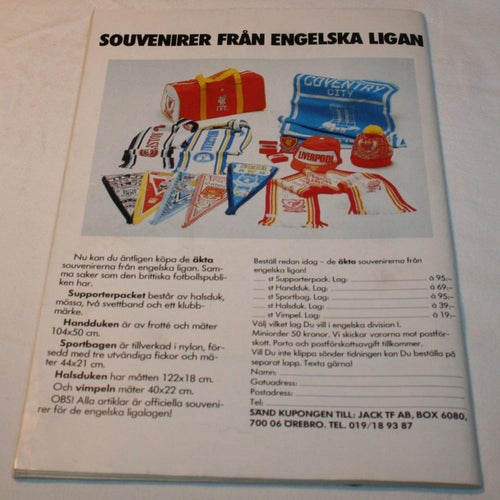 Serie Sport - 1982 - NR 3. Ingemar Stemarks slalomskola, Profil Tomas Gustafsson
