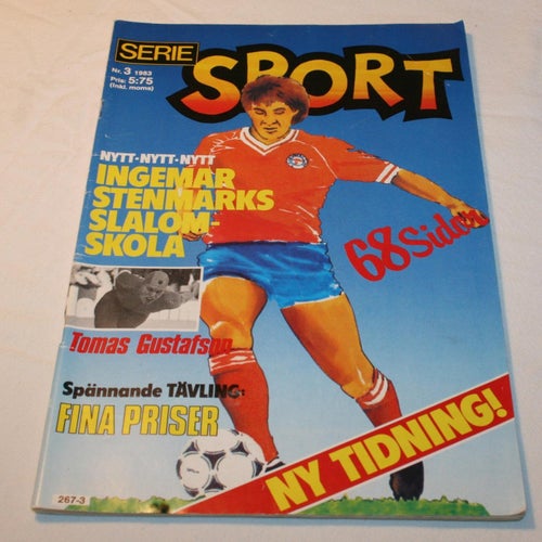 Serie Sport - 1982 - NR 3. Ingemar Stemarks slalomskola, Profil Tomas Gustafsson