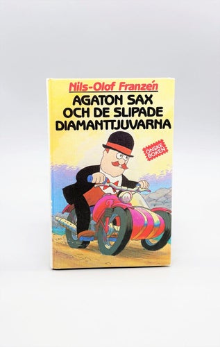 Agaton Sax och de slipade diamanttjuvarna av Nils-Olof Franzen (1987)