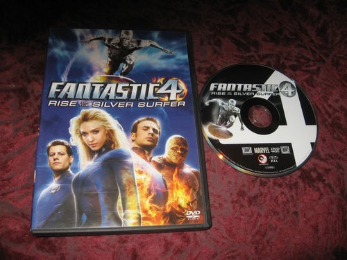 FANTASTIC 4 RISE OF THE SILVER SURFER (JESSICA ALBA,CHRIS EVANS,STAN LEE) DVD
