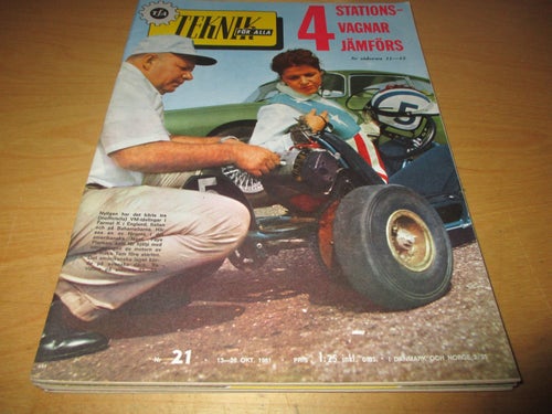 TEKNIK FÖR ALLA NR 21 1961. BMW 700 SPORT, M.M