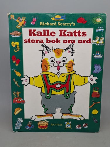 Richard Scarry's Kalle Katts stora bok om ord