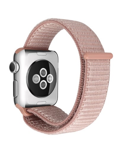 APPLE WATCH ARMBAND NYLON ARMBAND-Ljusrosa