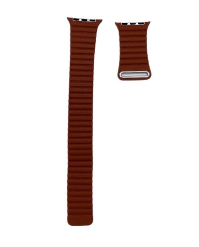 Läderloop Armband i läder för Apple Watch, brunt