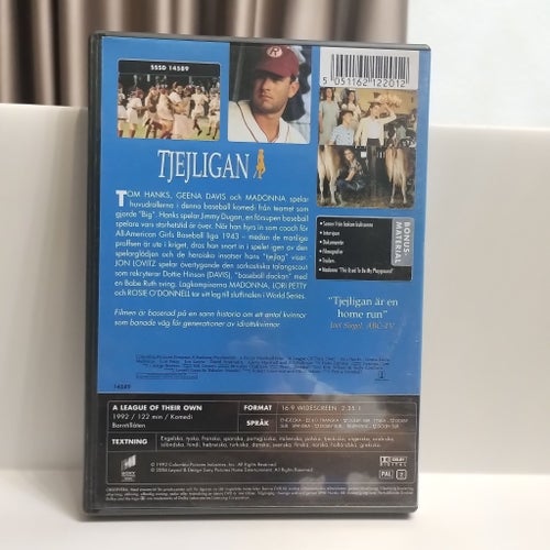 Tjejligan (A League of Their Own) DVD