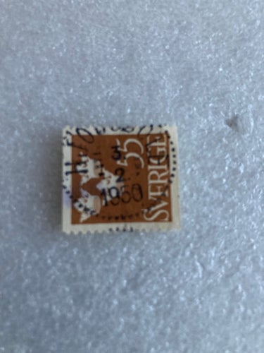 H 255 Hjoggböle (AC) stämplat 3.2.1950