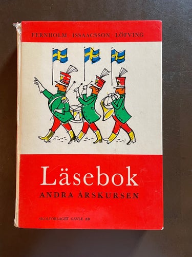 Läsebok Andra Årskursen av Fernholm, Isaacsson, Löfving, 1965