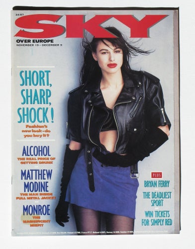 SKY Magazine November 1987 - Marilyn Monroe