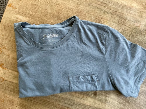 Jack & Jones blå t-shirt, storlek XL