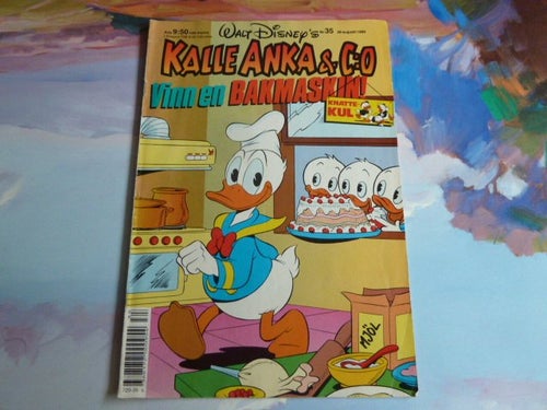 KALLE ANKA & C:O, 1989 NR 35, TIDNING