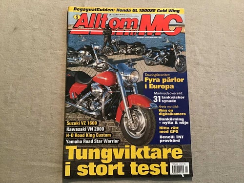 ALLT OM MC NR 5 2004 STARTMOTORS MC I MARIEHOLM,MAICO MB 200,HD RAOD KING CUSTOM