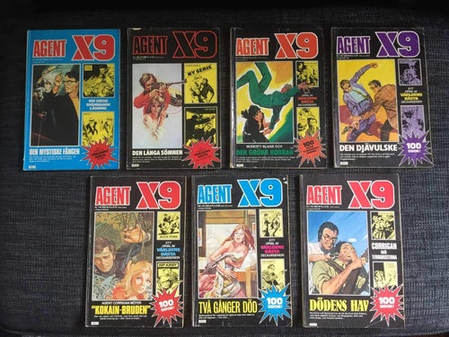 AGENT X9 / 7st / 1977-1983