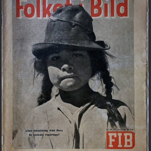 FIB 24 1948 Peru, Inka, Husvagn, Artur Lundkvist, Nigeria, Pelle Svanslös