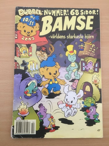 Bamse Nr 10/11 2003