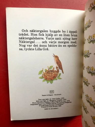 LILLA GRÅ KANIN OCH LUFFAREN + LILLA GRÅ KANINS FÖDELSEDAG Alison Uttley 1980
