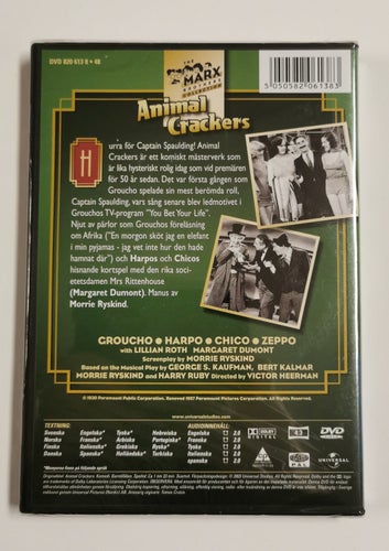 Animal Crackers Inplastad