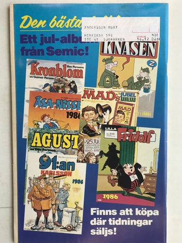 91:an - 1985: 26 FN med poster
