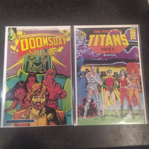The Doomsday Squad & The Official Teen Titans Index