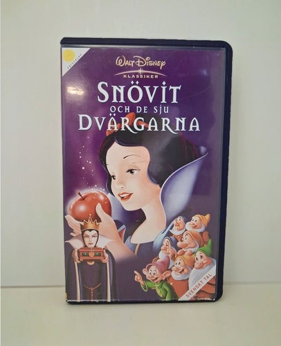Walt Disney Klassiker: Snövit och de sju dvärgarna (VHS)