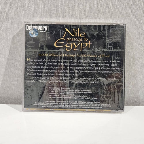 Nile Passage to Egypt PC CD-ROM