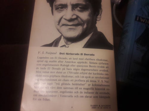 Det förlorade El Dorado av V.S. Naipaul, 1969