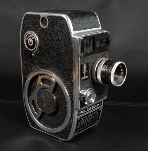 Paillard-Bolex L8, Dubbel-8 filmkamera från 1947, mycket snygg