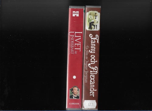 Livet är underbart & Fanny och Alexander (VHS)