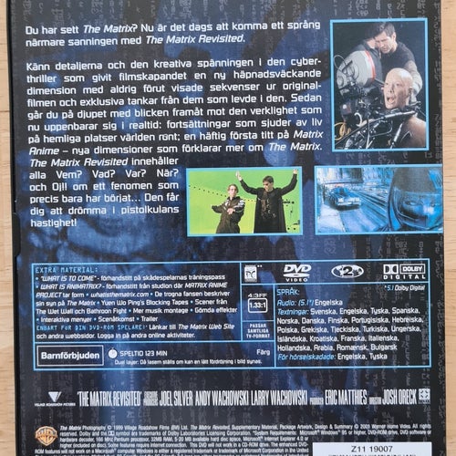 The Matrix Revisited DVD