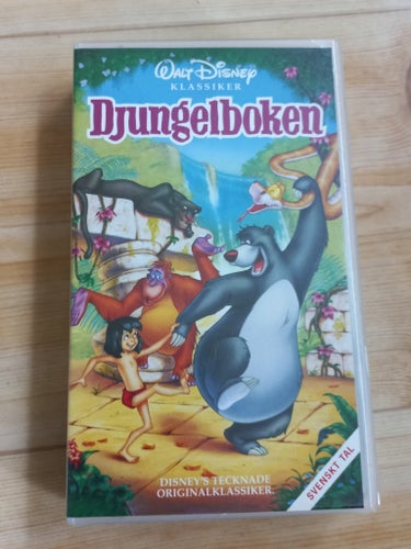 Djungelboken VHS