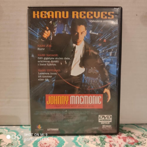Johnny Mnemonic 1995 *Keanu Reeves* - DVD
