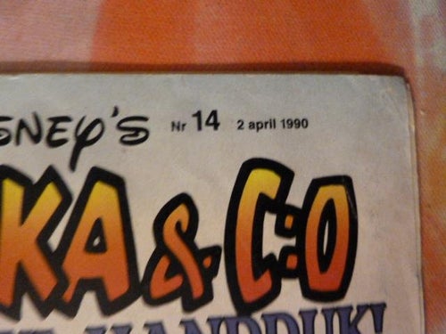 KALLE ANKA & CO, NR 14-1990, TIDNING