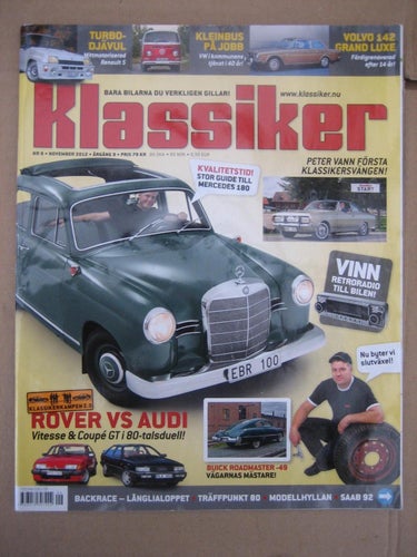 Klassiker - Bilar & Motorcyklar 1945-1989 Nr:9-2012