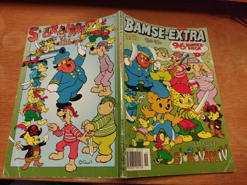 Bamse Extra nr 19 Ett sånt sjorövarliv. Good plus