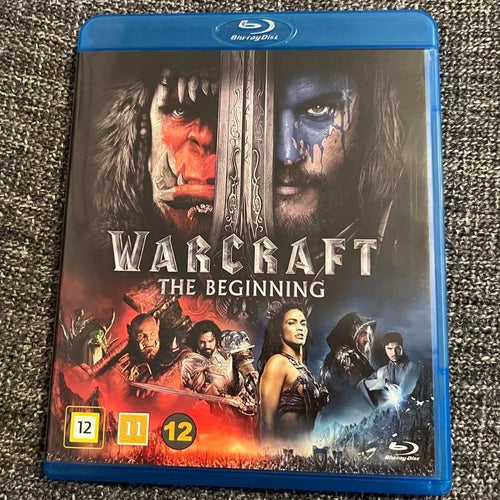 WARCRAFT - THE BEGINNING  (2016) SVENSK BLU RAY I MKT FINT SKICK!