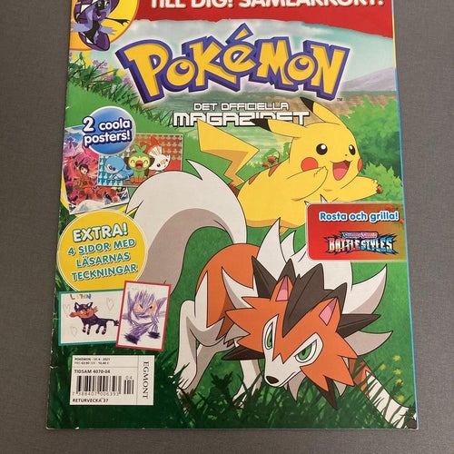Pokémon nr 4 2021